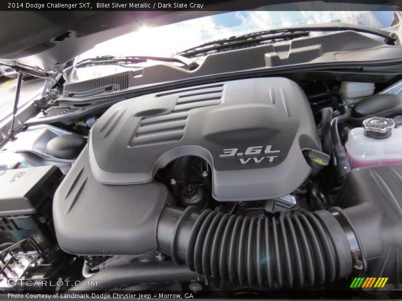 Billet Silver Metallic / Dark Slate Gray 2014 Dodge Challenger SXT