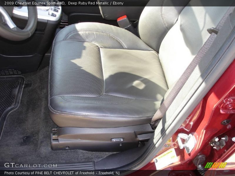 Deep Ruby Red Metallic / Ebony 2009 Chevrolet Equinox Sport AWD