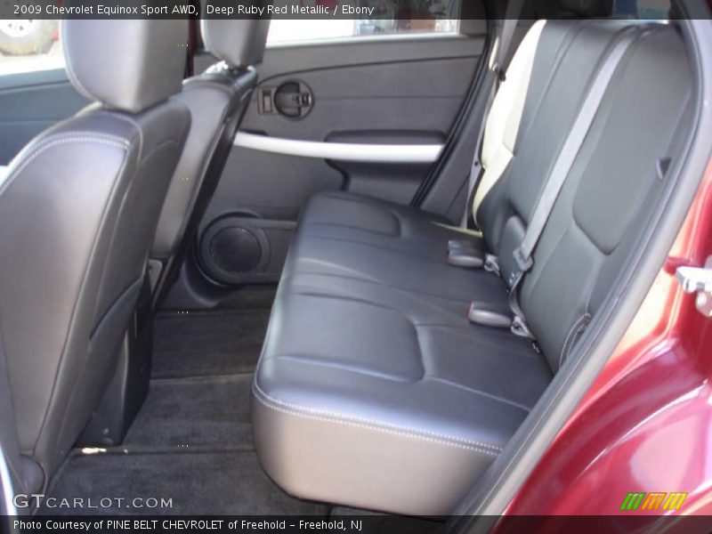 Deep Ruby Red Metallic / Ebony 2009 Chevrolet Equinox Sport AWD