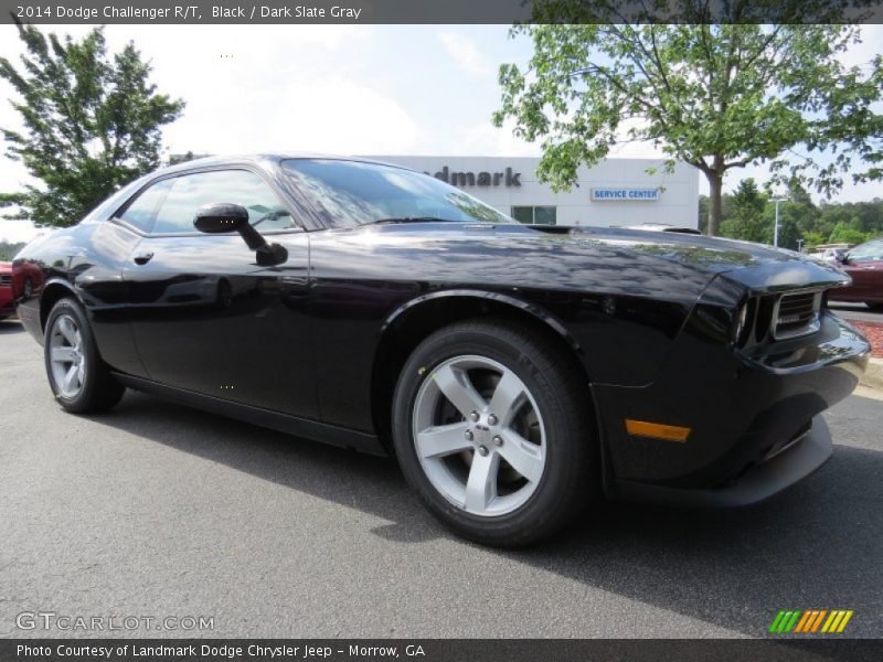Black / Dark Slate Gray 2014 Dodge Challenger R/T