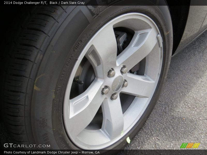 Black / Dark Slate Gray 2014 Dodge Challenger R/T
