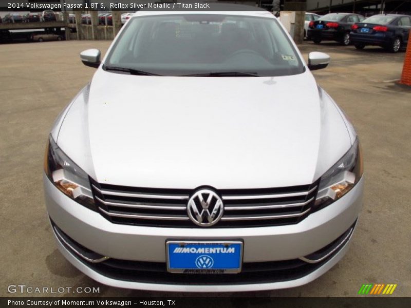 Reflex Silver Metallic / Titan Black 2014 Volkswagen Passat 1.8T S