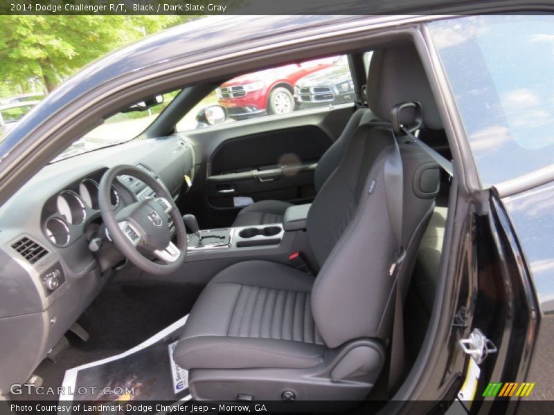 Black / Dark Slate Gray 2014 Dodge Challenger R/T