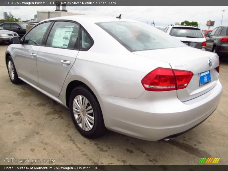 Reflex Silver Metallic / Titan Black 2014 Volkswagen Passat 1.8T S