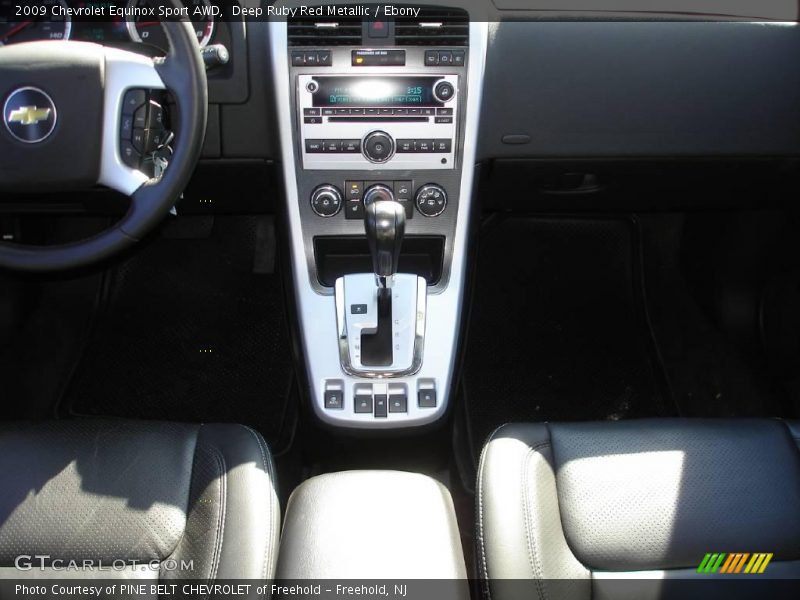 Deep Ruby Red Metallic / Ebony 2009 Chevrolet Equinox Sport AWD