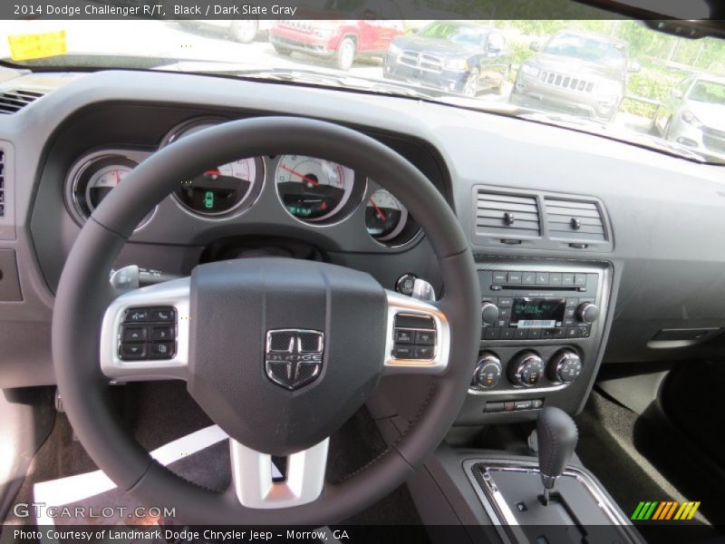 Black / Dark Slate Gray 2014 Dodge Challenger R/T