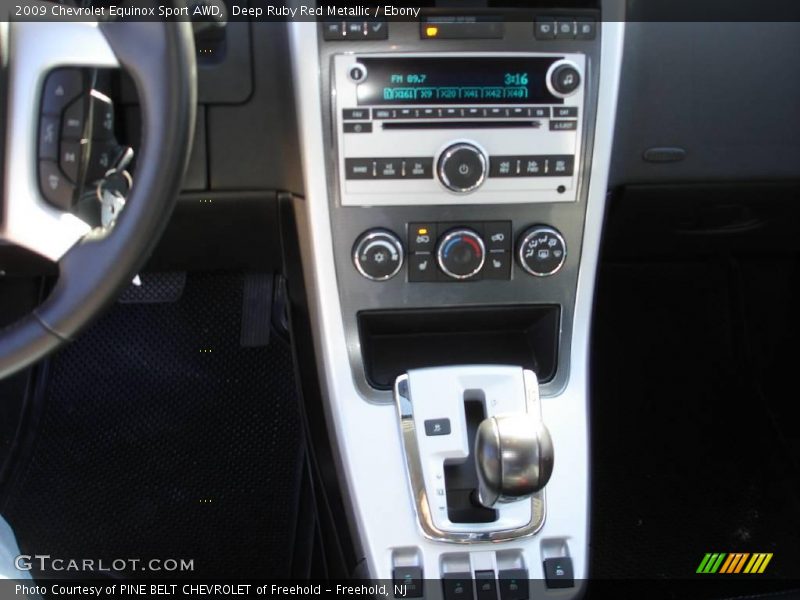 Deep Ruby Red Metallic / Ebony 2009 Chevrolet Equinox Sport AWD