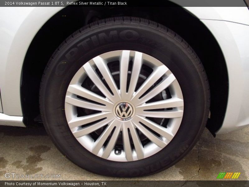 Reflex Silver Metallic / Titan Black 2014 Volkswagen Passat 1.8T S