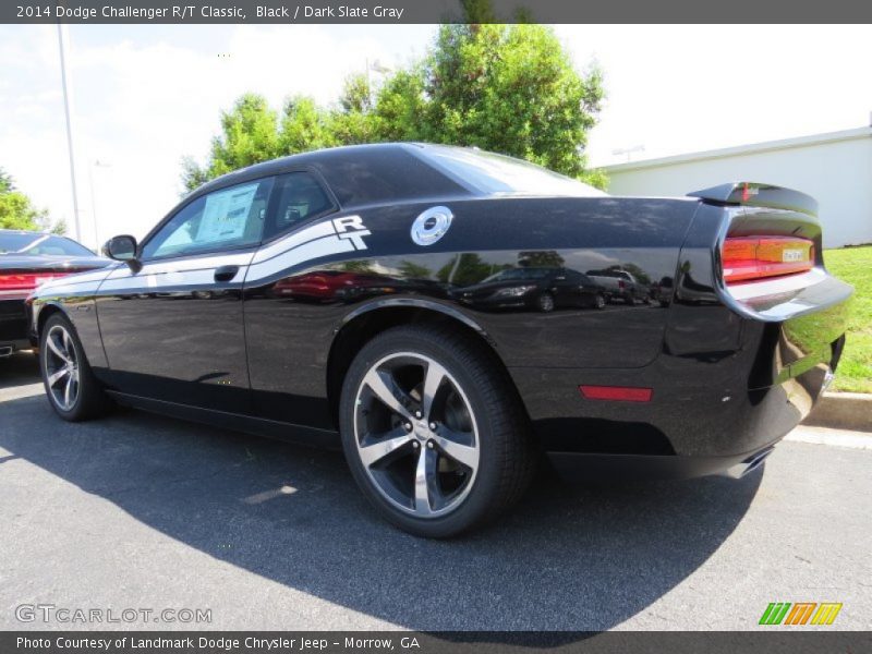 Black / Dark Slate Gray 2014 Dodge Challenger R/T Classic