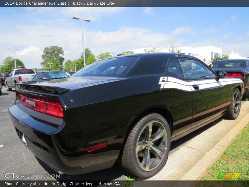 Black / Dark Slate Gray 2014 Dodge Challenger R/T Classic