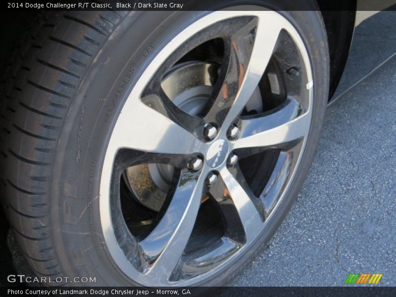 Black / Dark Slate Gray 2014 Dodge Challenger R/T Classic