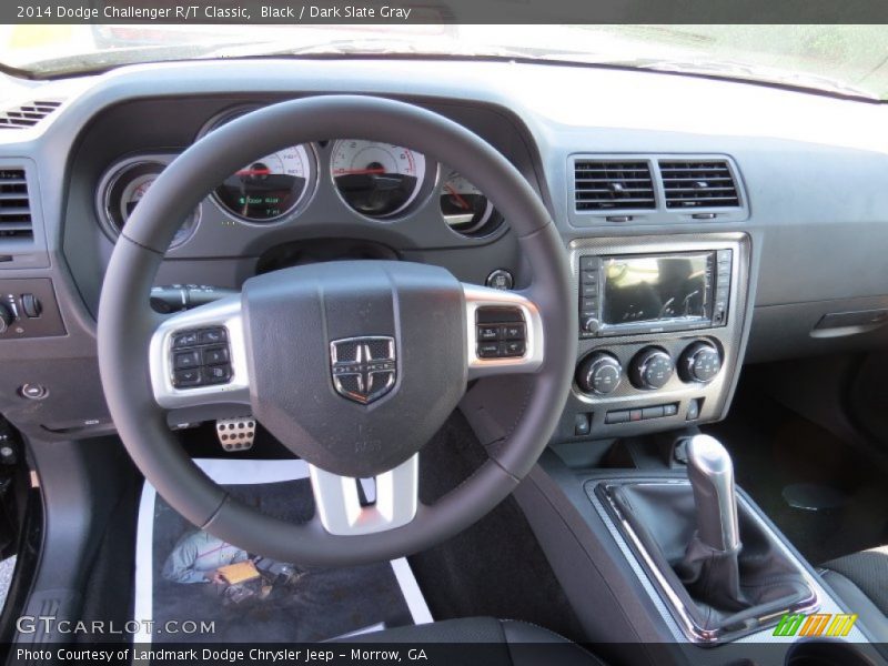 Black / Dark Slate Gray 2014 Dodge Challenger R/T Classic