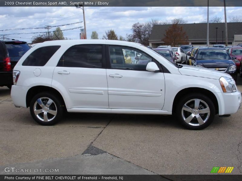 Summit White / Ebony 2009 Chevrolet Equinox Sport AWD