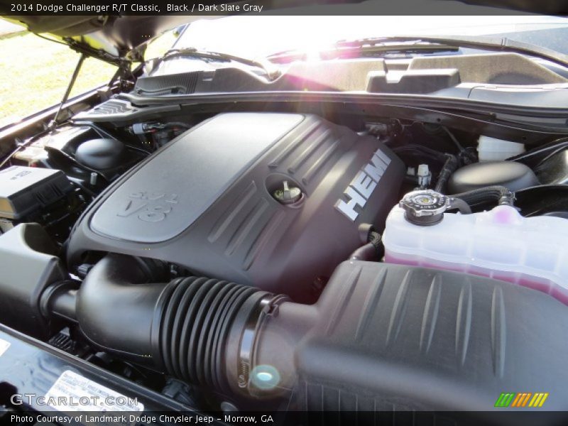 Black / Dark Slate Gray 2014 Dodge Challenger R/T Classic