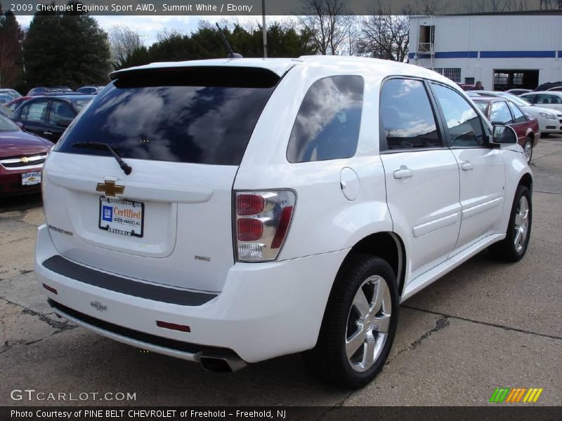Summit White / Ebony 2009 Chevrolet Equinox Sport AWD