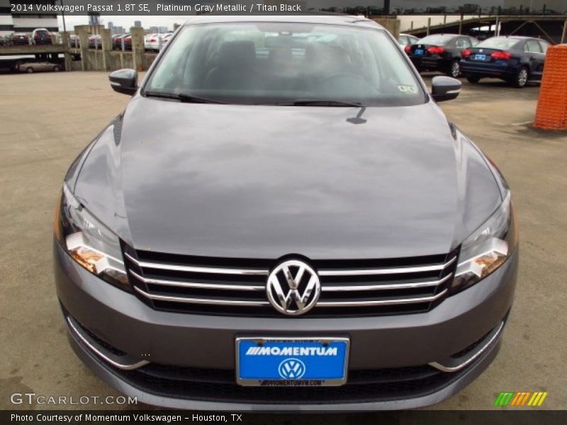 Platinum Gray Metallic / Titan Black 2014 Volkswagen Passat 1.8T SE