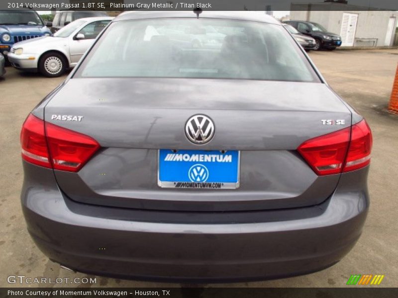 Platinum Gray Metallic / Titan Black 2014 Volkswagen Passat 1.8T SE