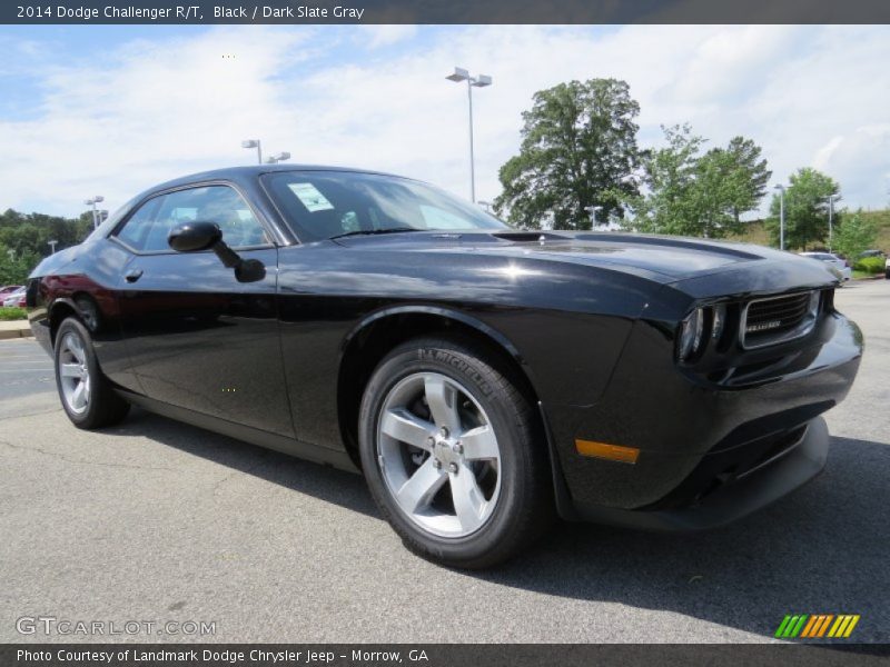 Black / Dark Slate Gray 2014 Dodge Challenger R/T
