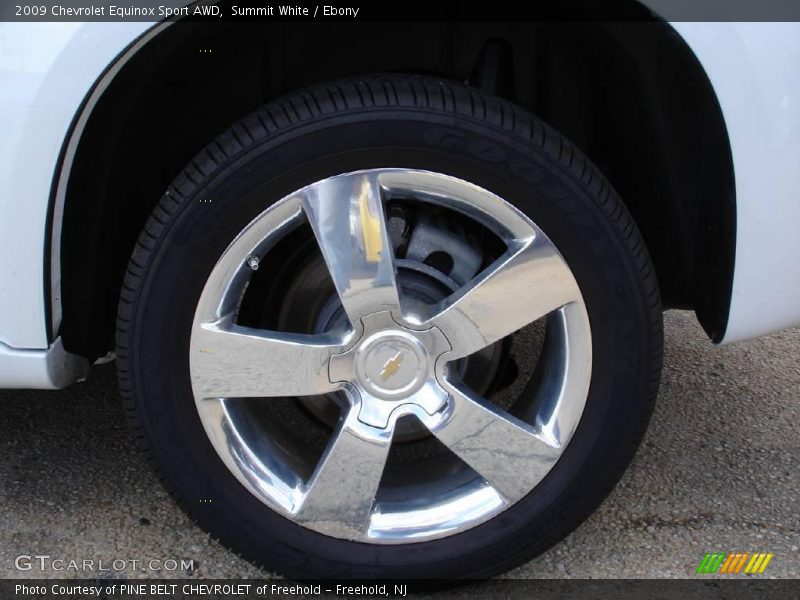 Summit White / Ebony 2009 Chevrolet Equinox Sport AWD