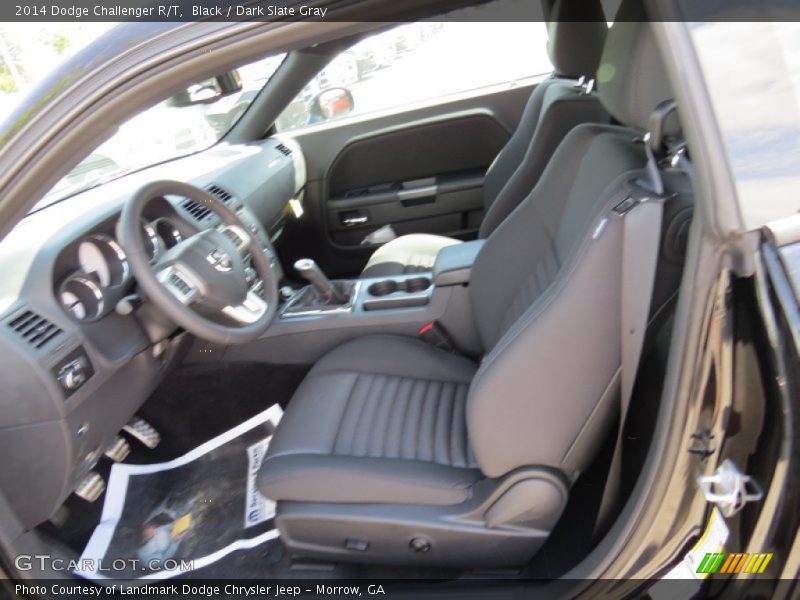 Black / Dark Slate Gray 2014 Dodge Challenger R/T