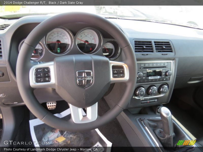 Black / Dark Slate Gray 2014 Dodge Challenger R/T