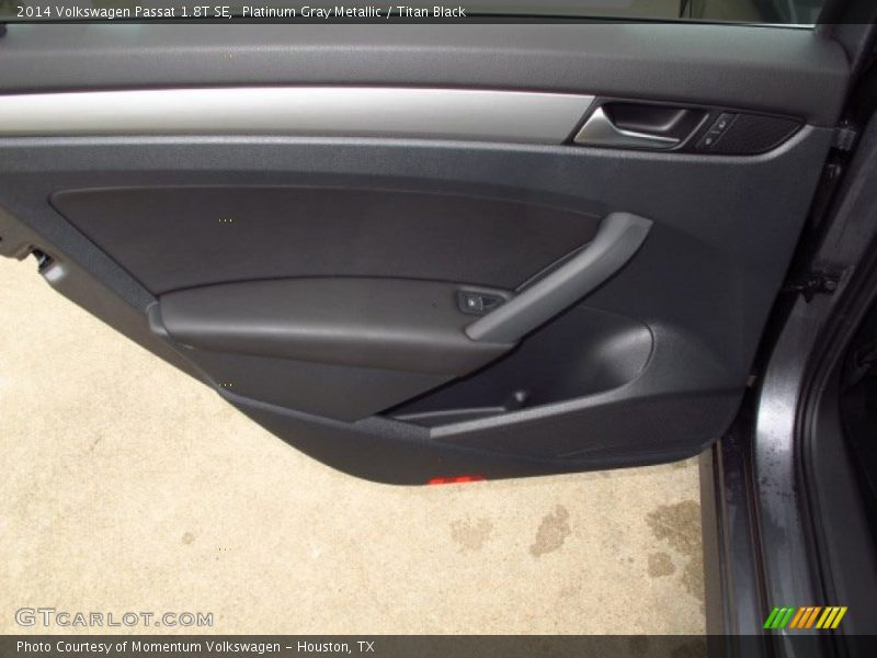 Platinum Gray Metallic / Titan Black 2014 Volkswagen Passat 1.8T SE