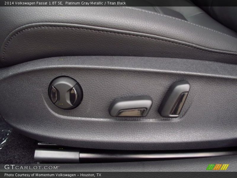 Platinum Gray Metallic / Titan Black 2014 Volkswagen Passat 1.8T SE