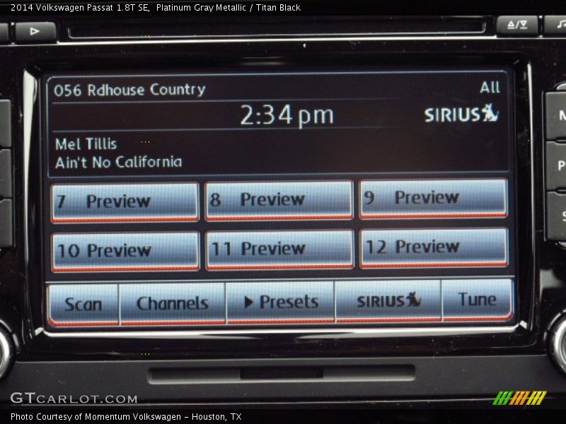 Platinum Gray Metallic / Titan Black 2014 Volkswagen Passat 1.8T SE