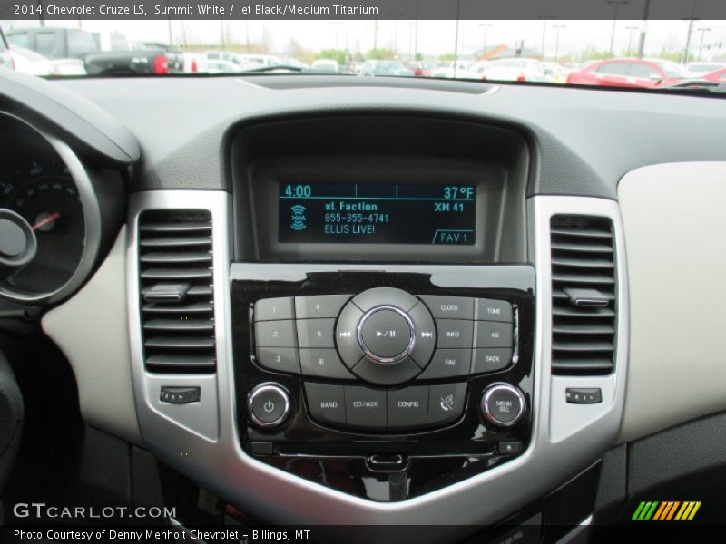 Summit White / Jet Black/Medium Titanium 2014 Chevrolet Cruze LS