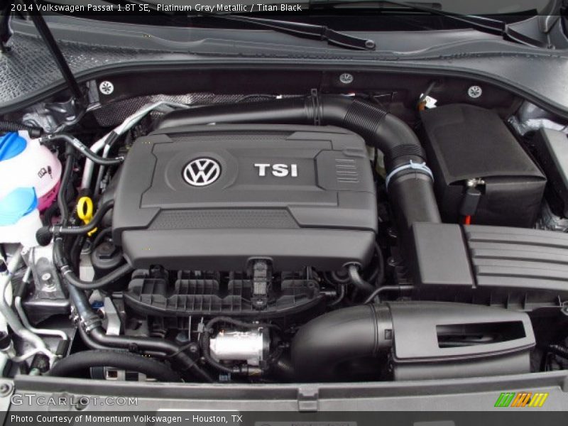 Platinum Gray Metallic / Titan Black 2014 Volkswagen Passat 1.8T SE