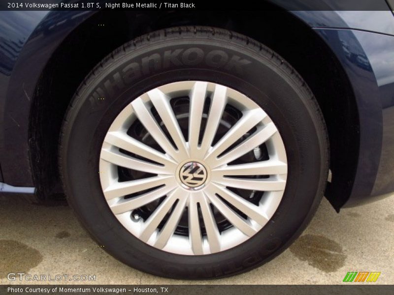 Night Blue Metallic / Titan Black 2014 Volkswagen Passat 1.8T S