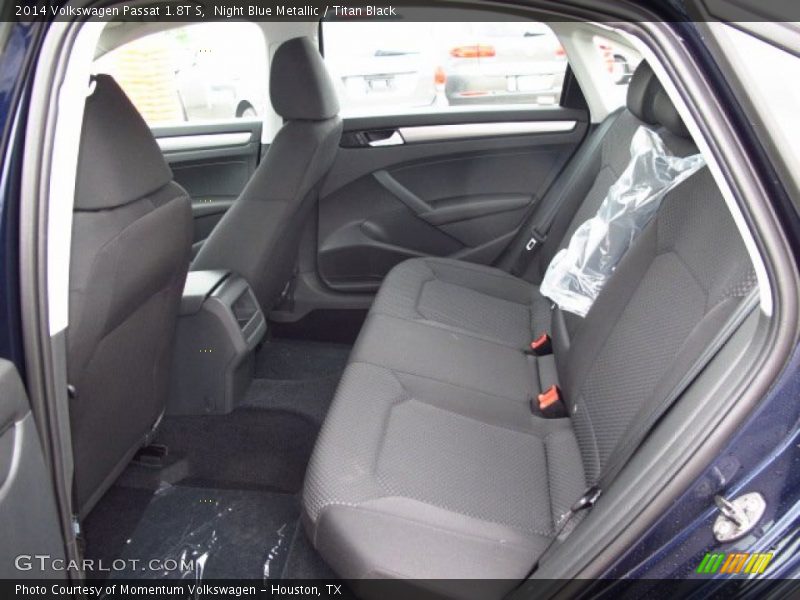 Night Blue Metallic / Titan Black 2014 Volkswagen Passat 1.8T S