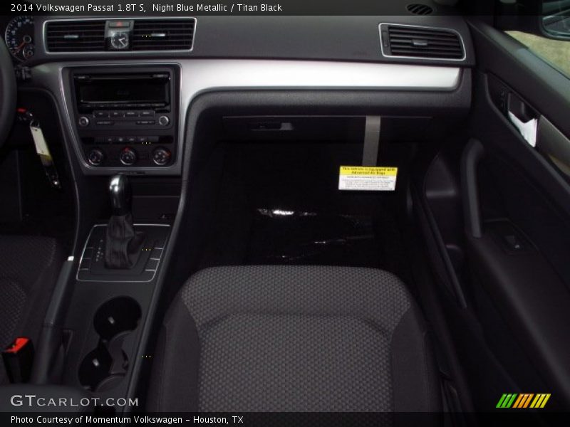 Night Blue Metallic / Titan Black 2014 Volkswagen Passat 1.8T S
