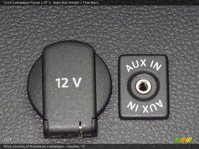 Night Blue Metallic / Titan Black 2014 Volkswagen Passat 1.8T S