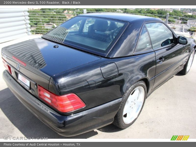 Black / Black 2000 Mercedes-Benz SL 500 Roadster