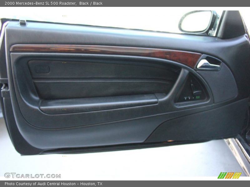 Black / Black 2000 Mercedes-Benz SL 500 Roadster