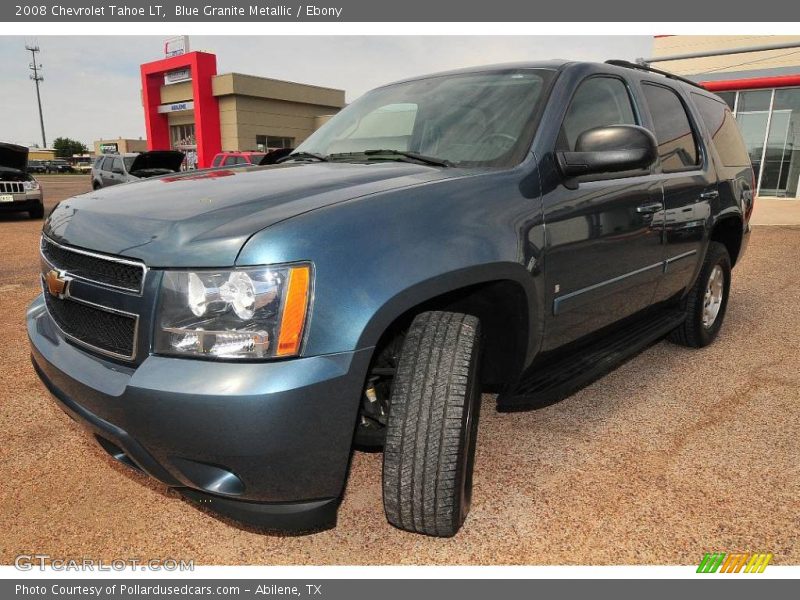 Blue Granite Metallic / Ebony 2008 Chevrolet Tahoe LT