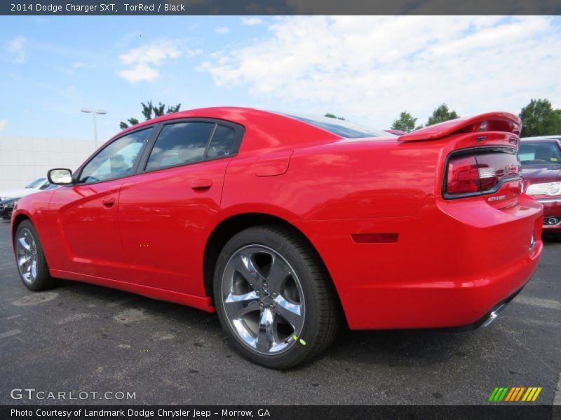 TorRed / Black 2014 Dodge Charger SXT