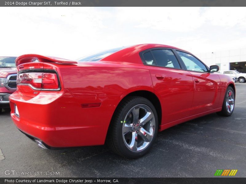 TorRed / Black 2014 Dodge Charger SXT