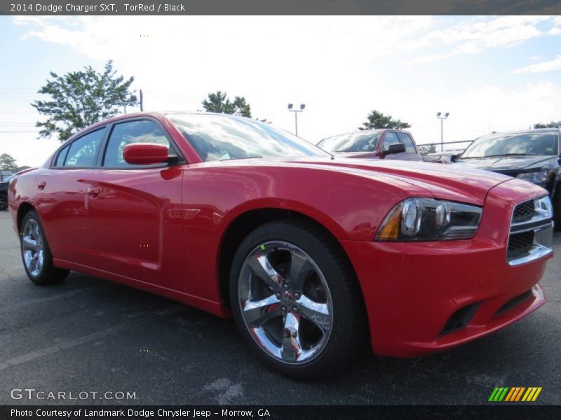 TorRed / Black 2014 Dodge Charger SXT