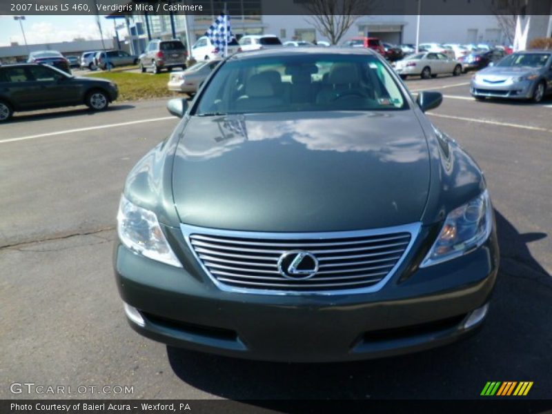 Verdigris Mica / Cashmere 2007 Lexus LS 460