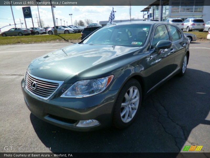 Verdigris Mica / Cashmere 2007 Lexus LS 460