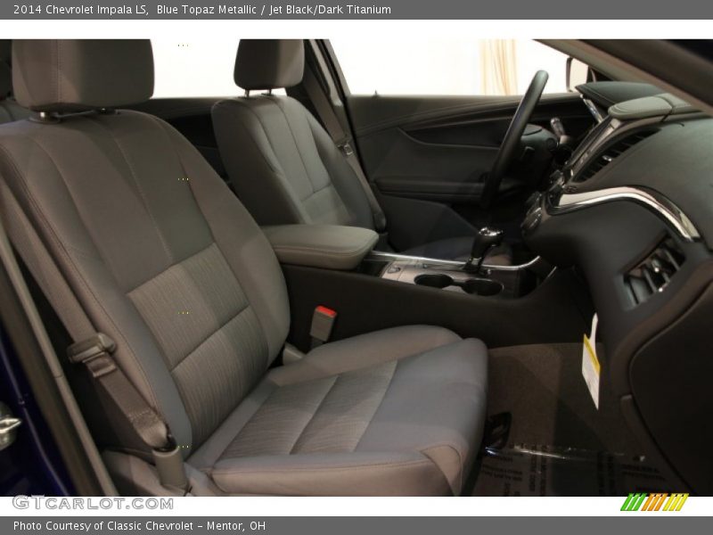 Blue Topaz Metallic / Jet Black/Dark Titanium 2014 Chevrolet Impala LS