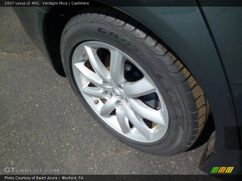 Verdigris Mica / Cashmere 2007 Lexus LS 460