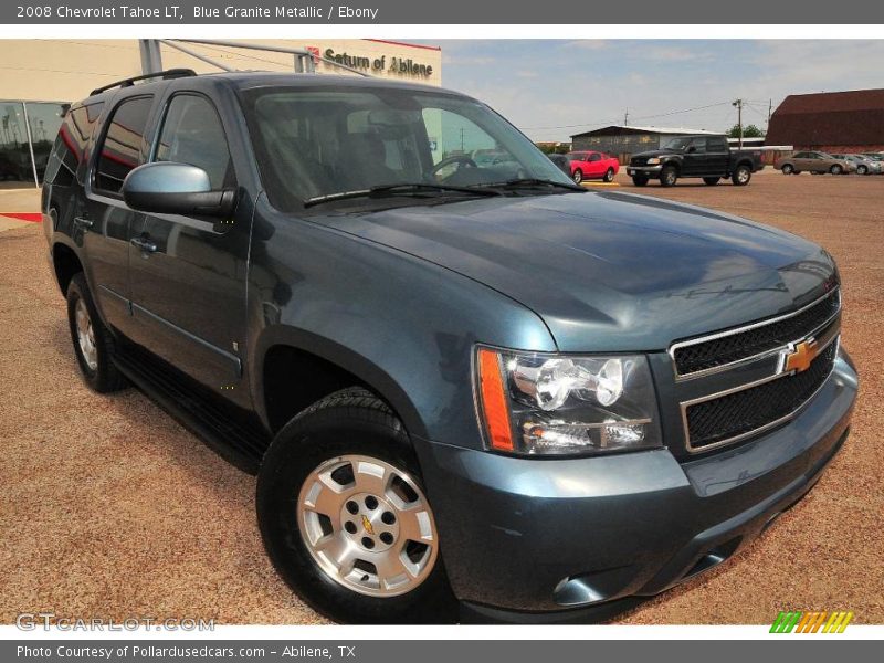Blue Granite Metallic / Ebony 2008 Chevrolet Tahoe LT