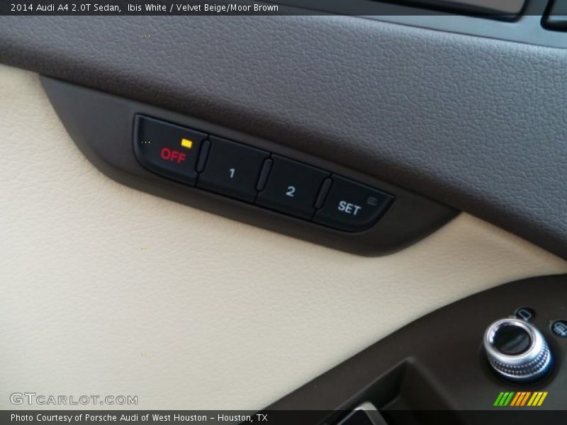 Ibis White / Velvet Beige/Moor Brown 2014 Audi A4 2.0T Sedan