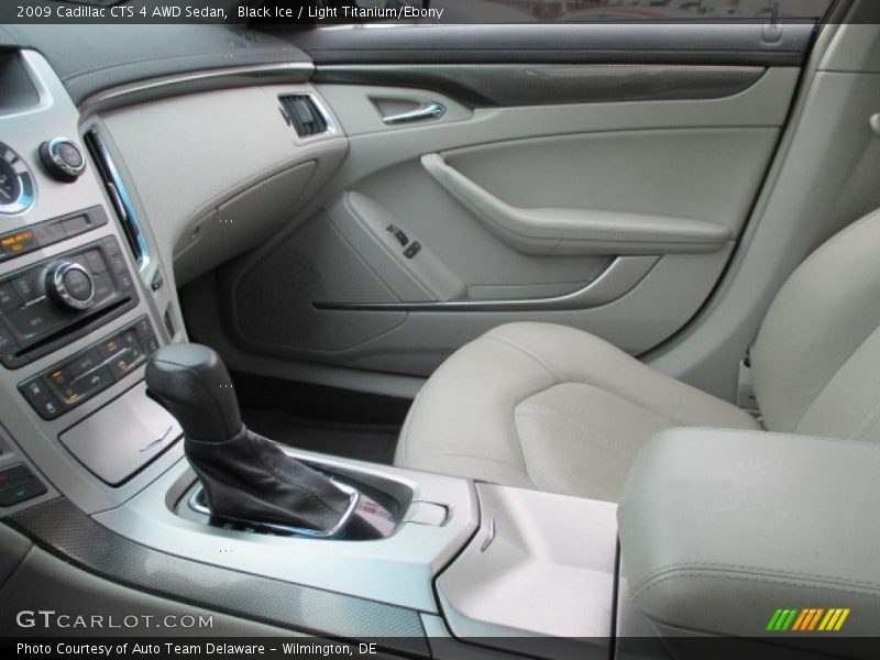 Black Ice / Light Titanium/Ebony 2009 Cadillac CTS 4 AWD Sedan