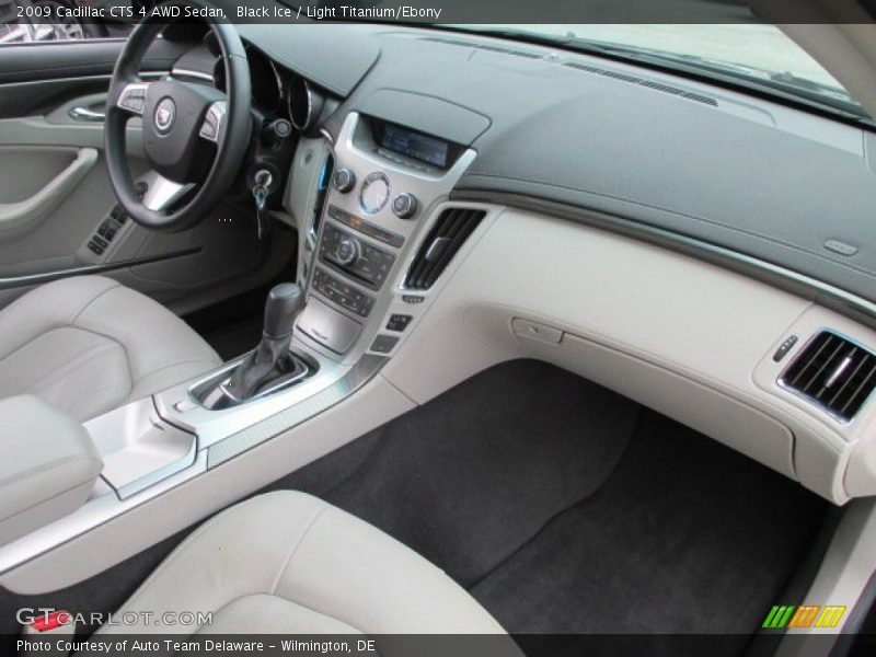 Black Ice / Light Titanium/Ebony 2009 Cadillac CTS 4 AWD Sedan