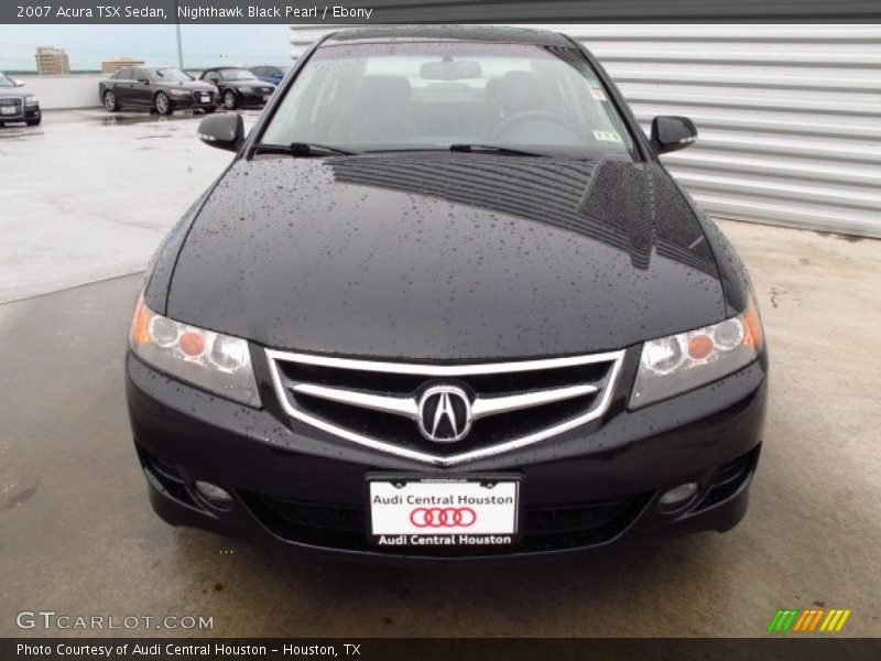 Nighthawk Black Pearl / Ebony 2007 Acura TSX Sedan