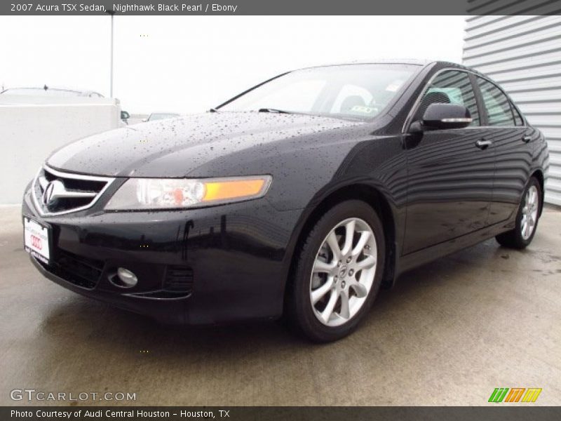Nighthawk Black Pearl / Ebony 2007 Acura TSX Sedan